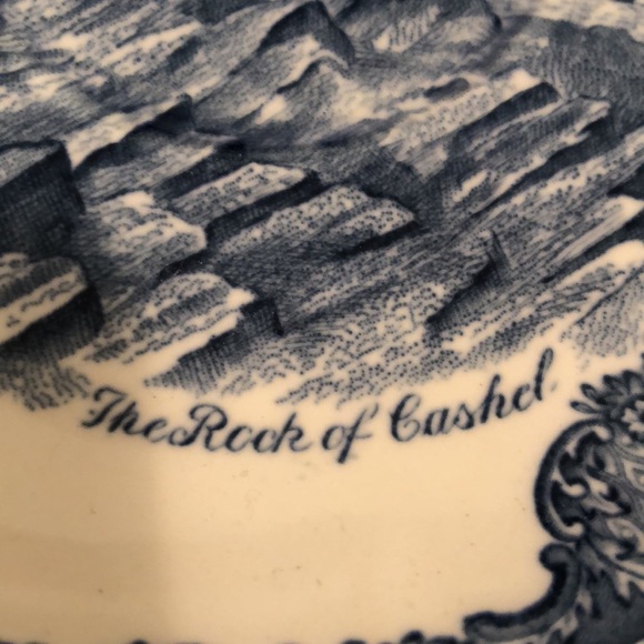 Set of Old Castles “The Rock of Cashel” Saucers - Picture 3 of 10